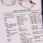 Type in 20, press ft, press m